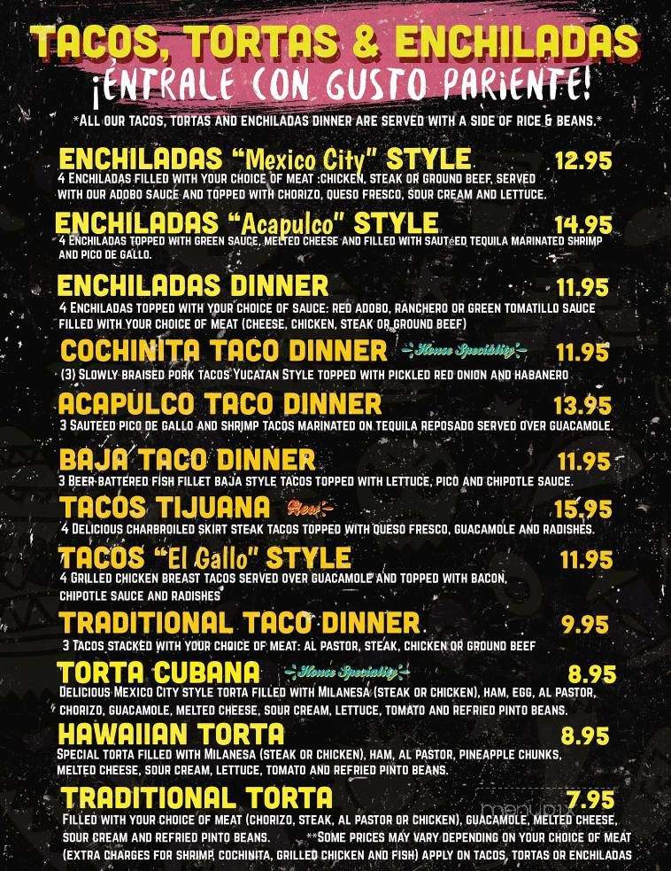 Casa Romanita's - Glendale Heights, IL menu_pic