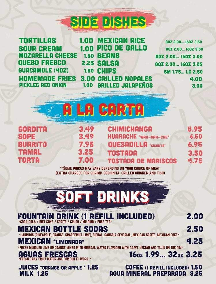 Casa Romanita's - Glendale Heights, IL menu_pic