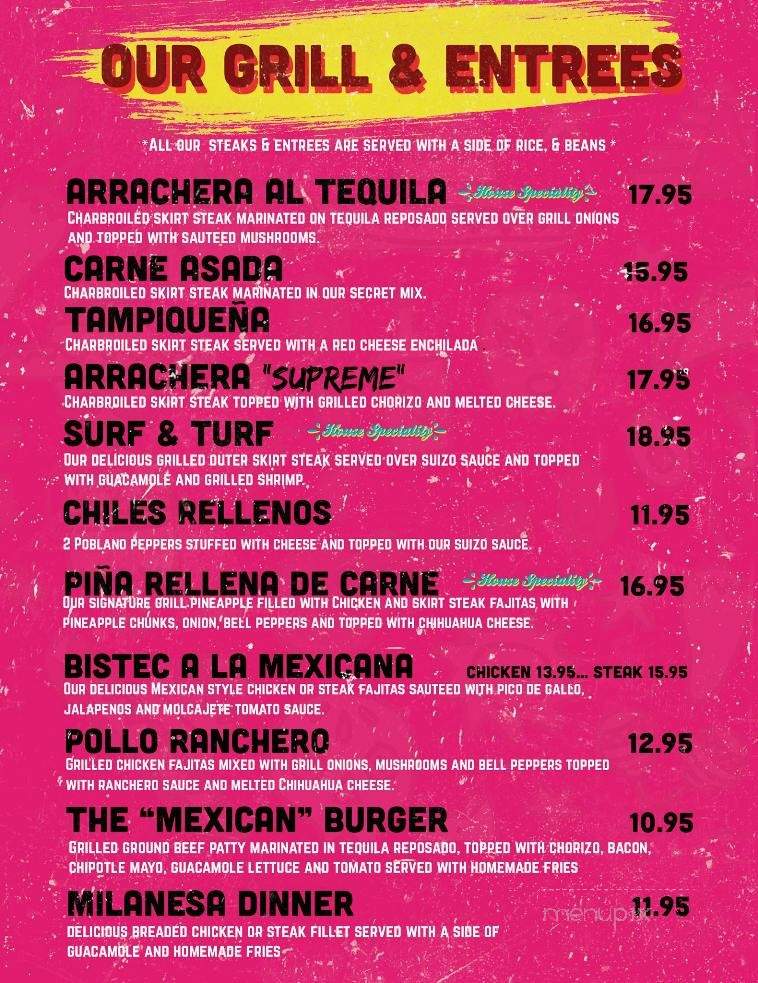 Casa Romanita's - Glendale Heights, IL menu_pic