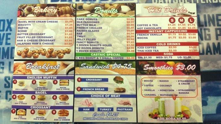 Castaic Donuts - Castaic, CA menu_pic