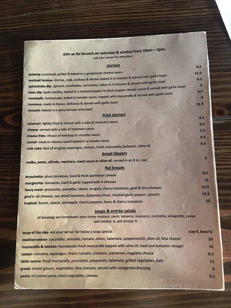 Deno's Kitchen & Spirits - Rowlett, TX menu_pic