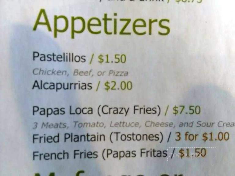 El Fogon De Chuco - Lorain, OH menu_pic