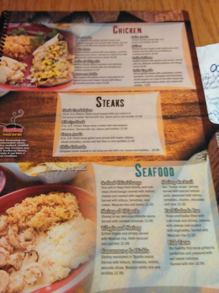 El Maguey - Front Royal, VA menu_pic