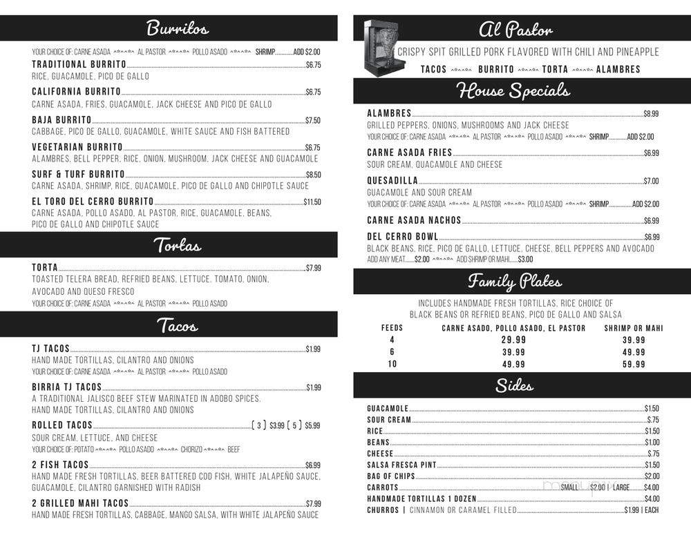 El Tipico Dominicano Restaurant - Corona, NY menu_pic