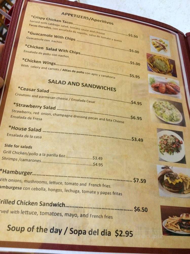 Encuentro Latino - Ypsilanti, MI menu_pic