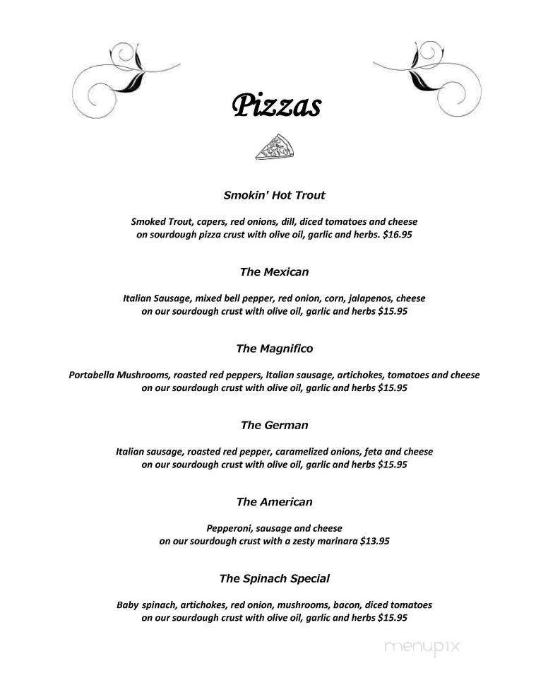 Foggy Goggle Osteria - Burke, VT menu_pic