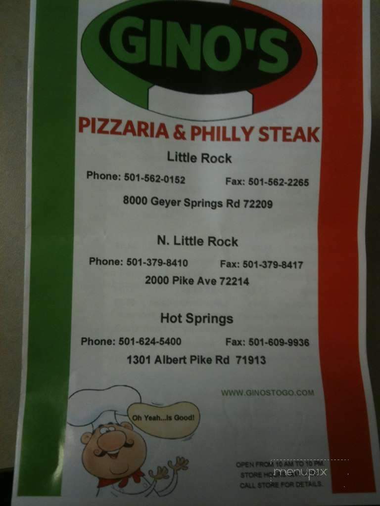 /26947874/Ginos-Pizzeria-and-Philly-Steaks-Pine-Bluff-AR - Pine Bluff, AR