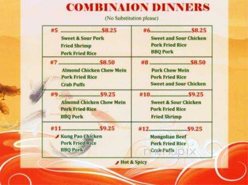 Hong Fa - Longview, WA menu_pic