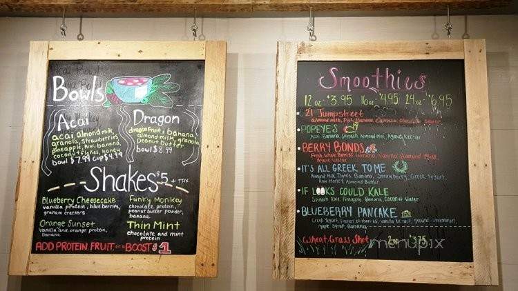Juice Vault - Fallbrook, CA menu_pic