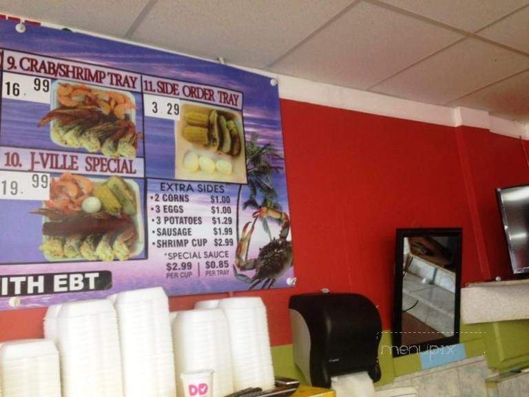 J-Ville Crab Shack - Jacksonville, FL menu_pic
