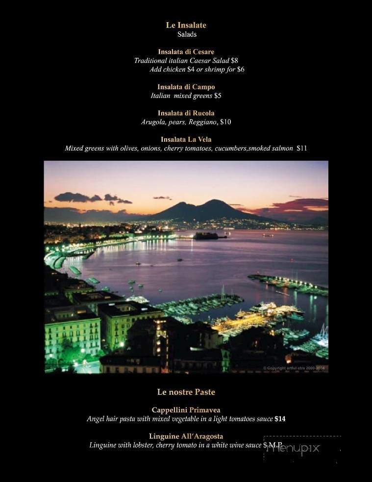 La Vela - Melbourne, FL menu_pic