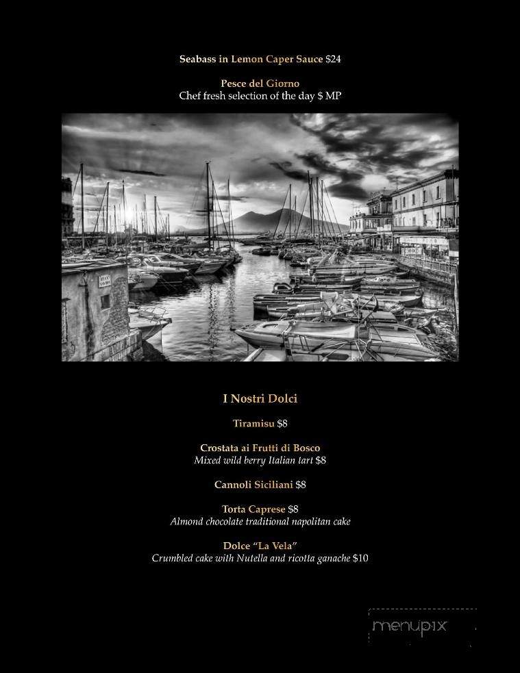 La Vela - Melbourne, FL menu_pic