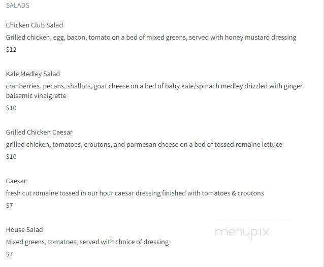 Lenora's Grill - New Orleans, LA menu_pic