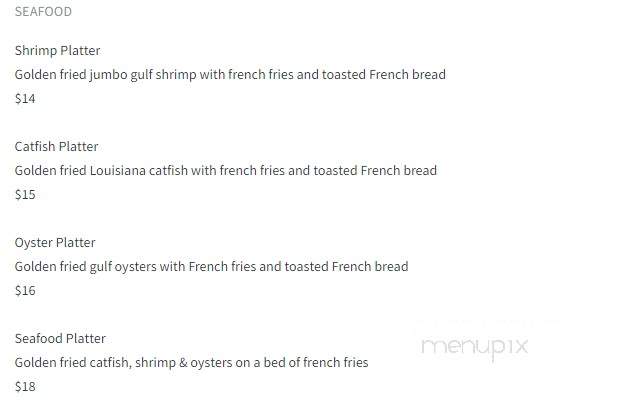 Lenora's Grill - New Orleans, LA menu_pic