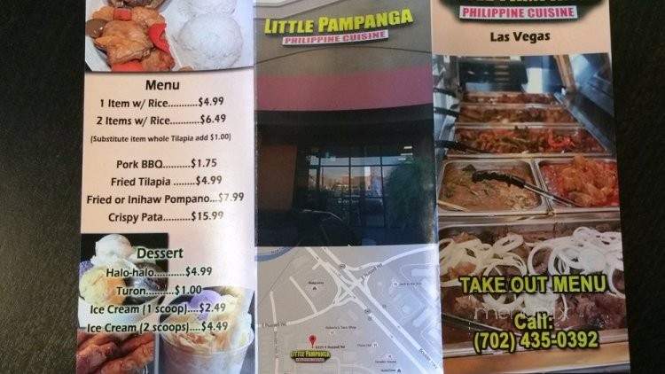 Little Pampanga Filipino Cuisine - Las Vegas, NV menu_pic
