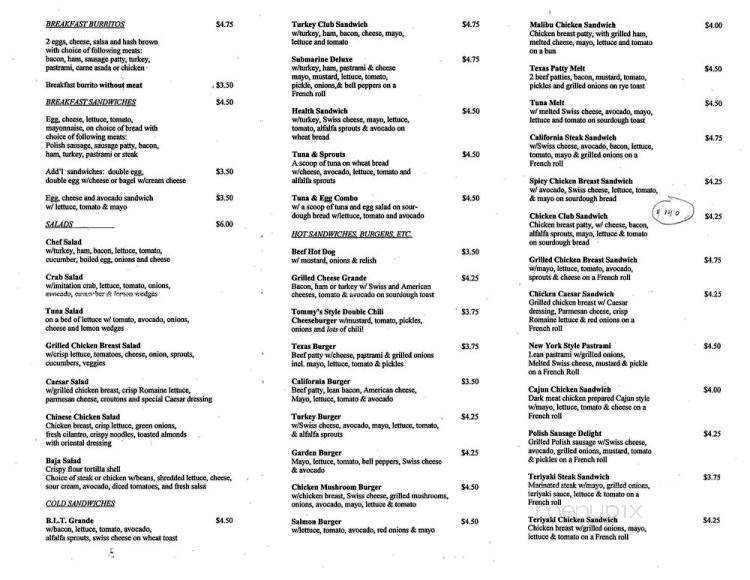 Lupita's Food Truck - Los Angeles, CA menu_pic