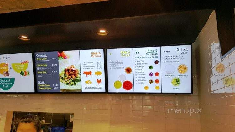 Mixabowl - Los Angeles, CA menu_pic