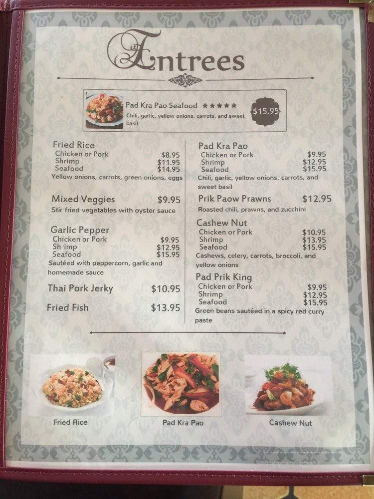Nuch's Thai Food - Alturas, CA menu_pic