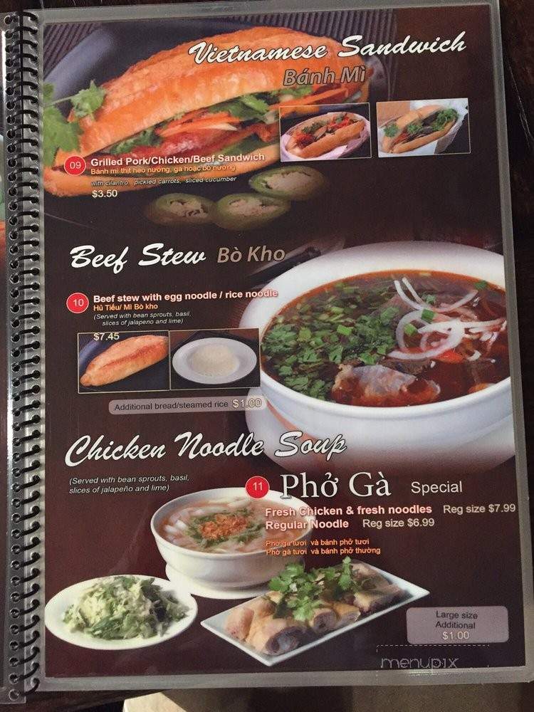 Pho Place - Ontario, CA menu_pic