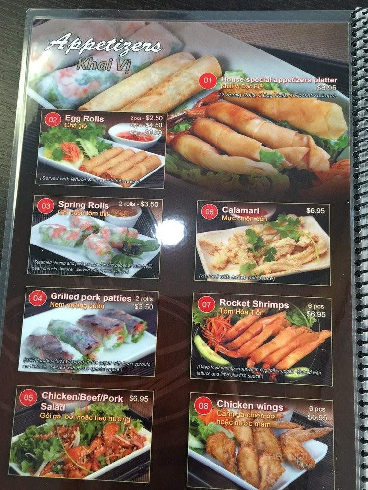 Pho Place - Ontario, CA menu_pic
