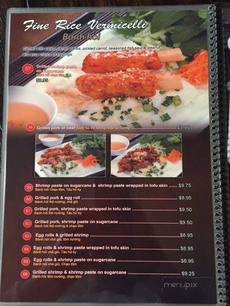 Pho Place - Ontario, CA menu_pic