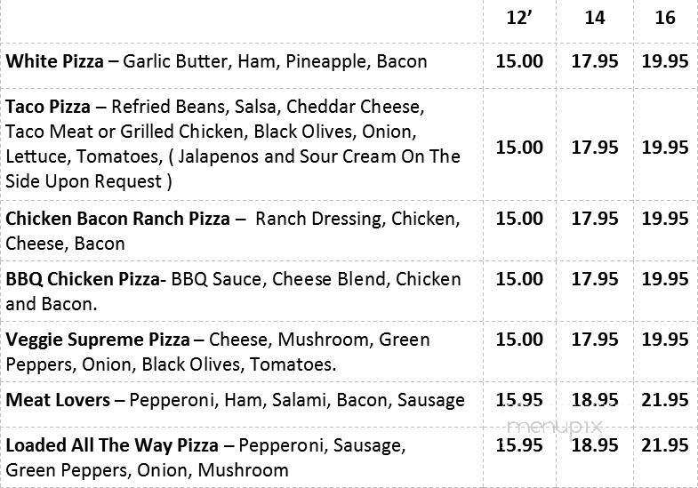 Pizzaroni's Pizza - Reynoldsburg, OH menu_pic