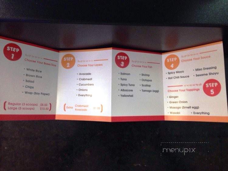 Poki Ya - Orange, CA menu_pic