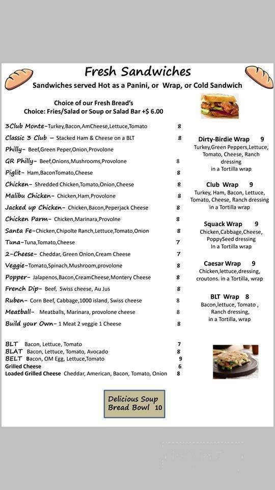 Staci Ann's Cafe - Green River, WY menu_pic