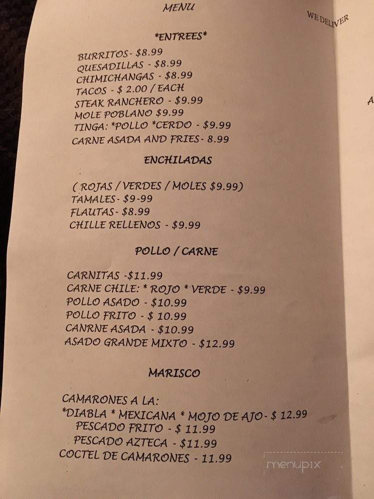 Taco Rey Coliman - Gardner, MA menu_pic