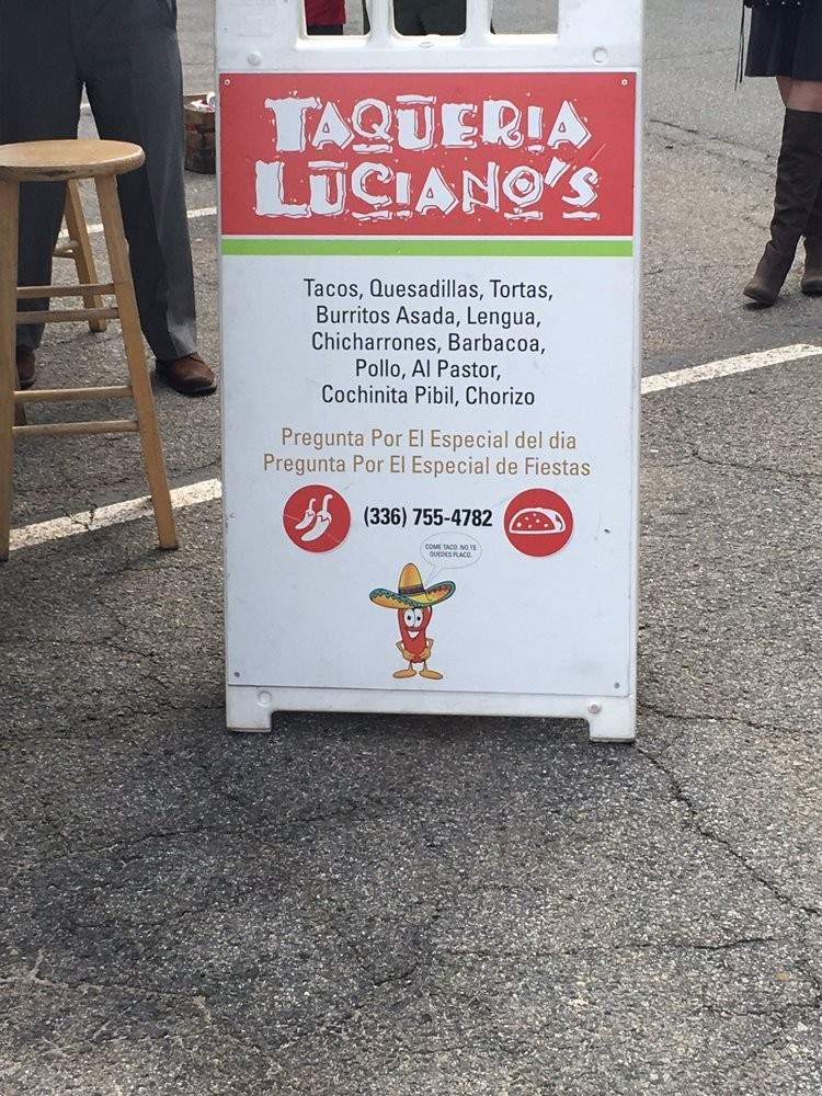 Taqueria Lucianos - Winston-Salem, NC menu_pic