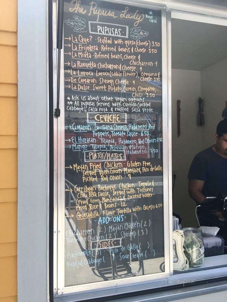 The Pupusa Lady - New Orleans, LA menu_pic