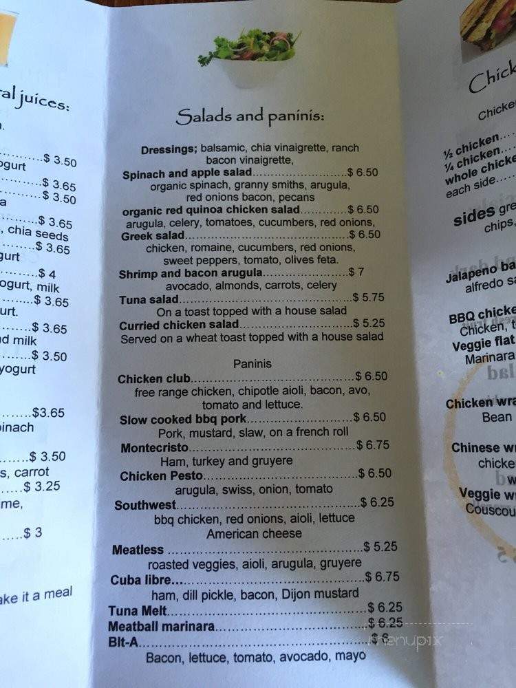 Thirty5 Degree's - Huntington Park, CA menu_pic