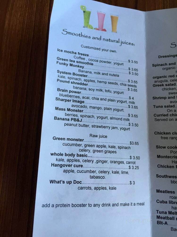 Thirty5 Degree's - Huntington Park, CA menu_pic