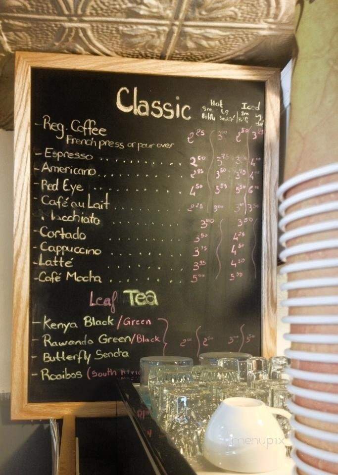 Waga Espresso - New York, NY menu_pic