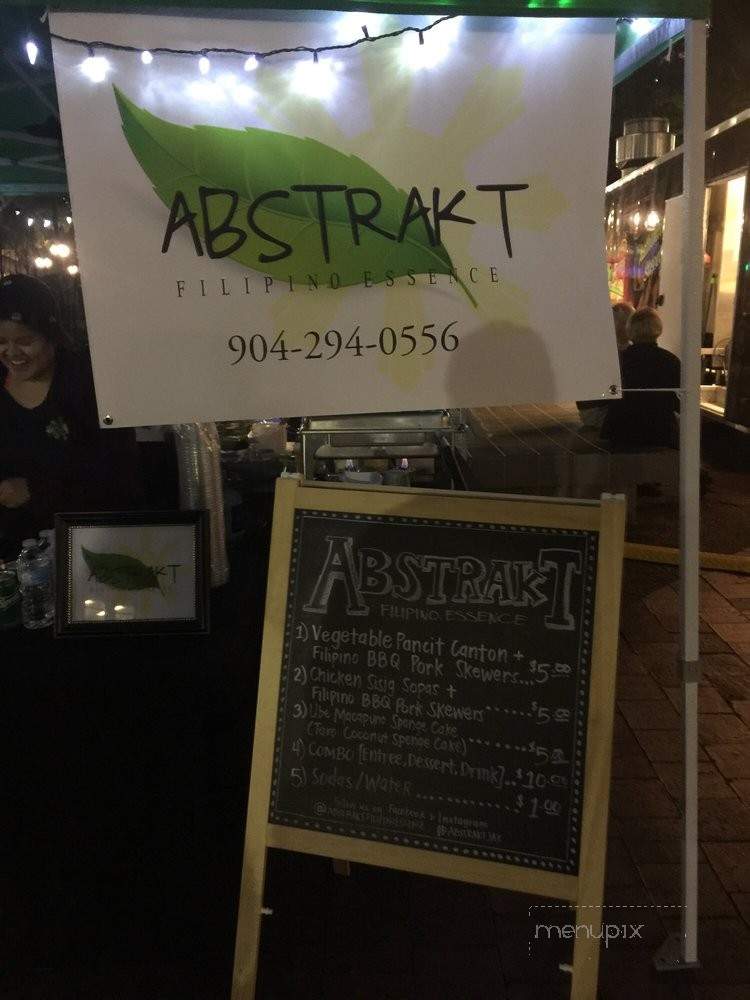 Abstrakt - Jacksonville, FL menu_pic