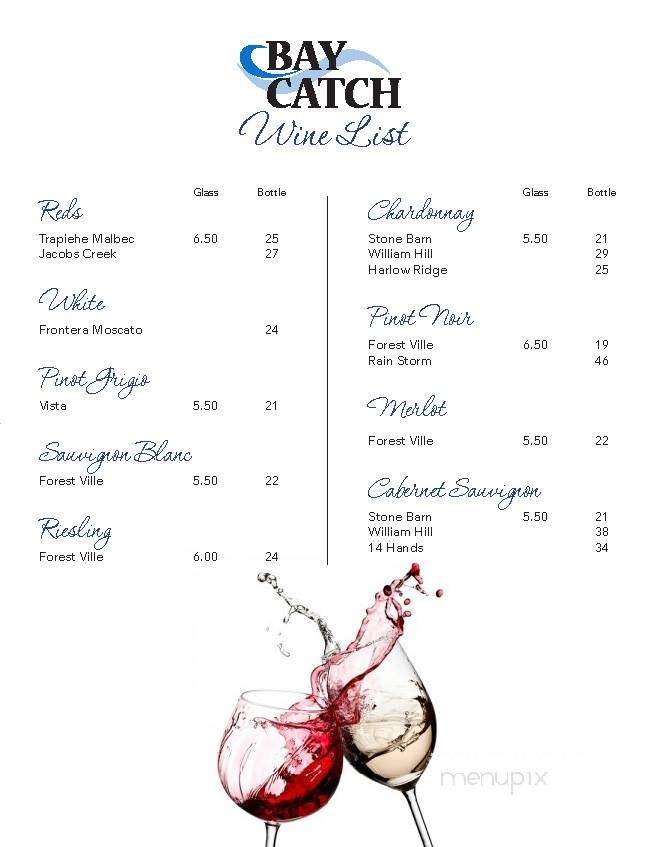 Bay Catch Seafood Bar and Grill - Urbanna, VA menu_pic