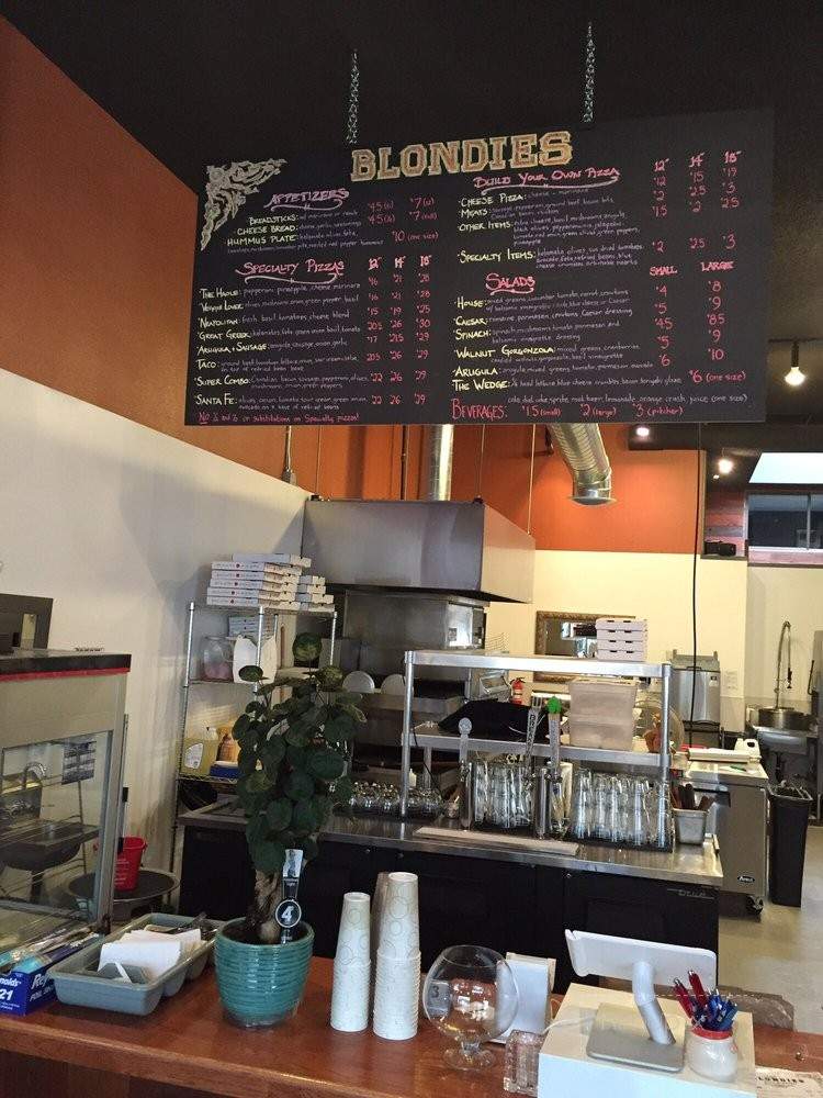 Blondie's Pizza And Whiskey - Gresham, OR menu_pic