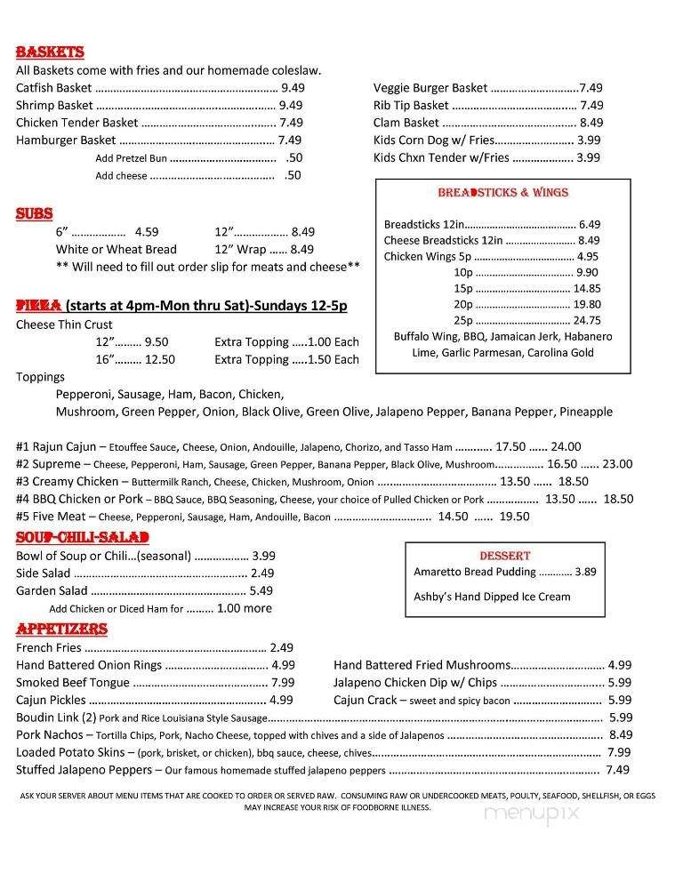 Bowmans BBQ & Meat Market - Climax, MI menu_pic