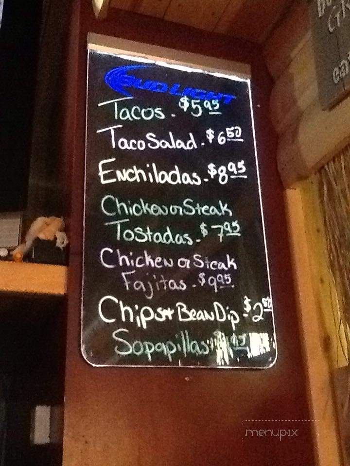 Buffalo Bill's Bar & Grill - Oakley, KS menu_pic