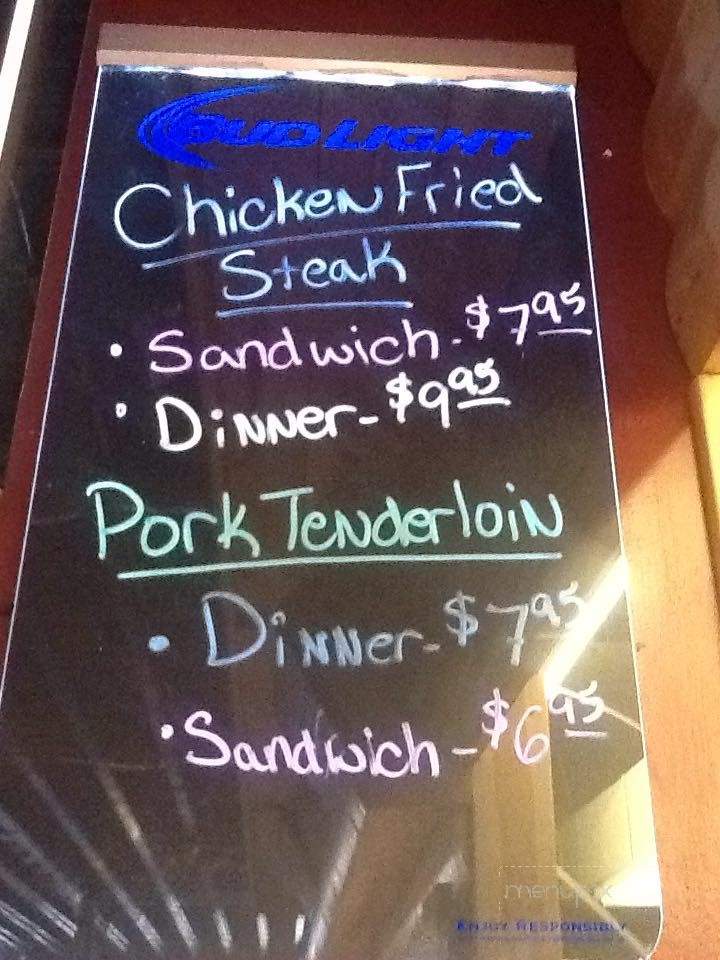 Buffalo Bill's Bar & Grill - Oakley, KS menu_pic