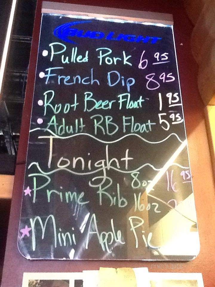Buffalo Bill's Bar & Grill - Oakley, KS menu_pic