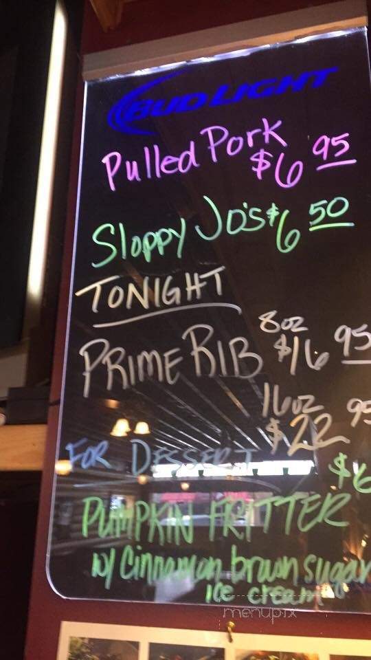 Buffalo Bill's Bar & Grill - Oakley, KS menu_pic