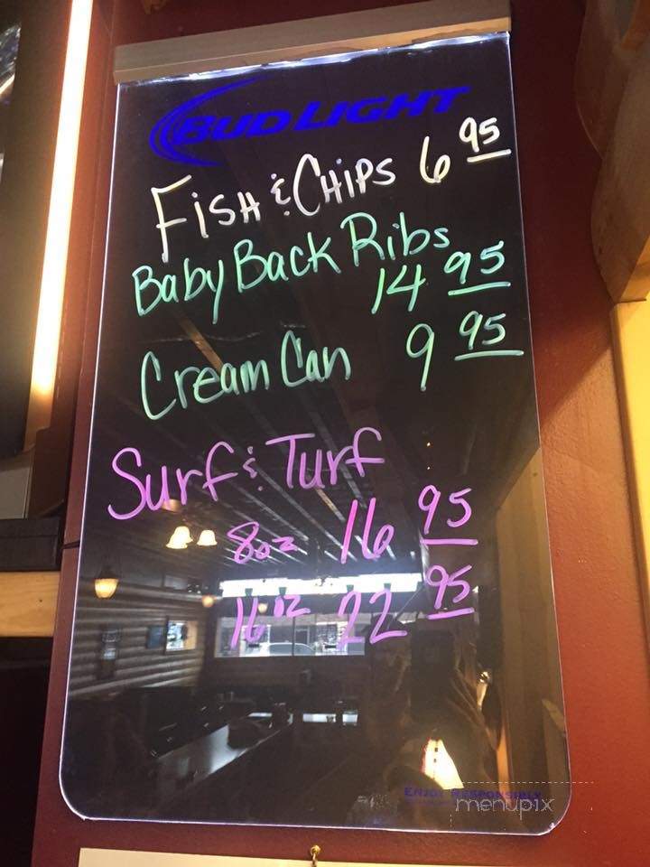 Buffalo Bill's Bar & Grill - Oakley, KS menu_pic