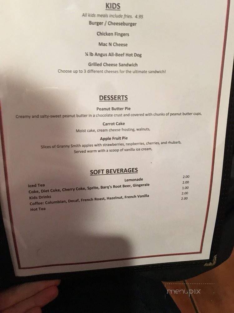 Buffalo Chophouse - Port Saint Lucie, FL menu_pic