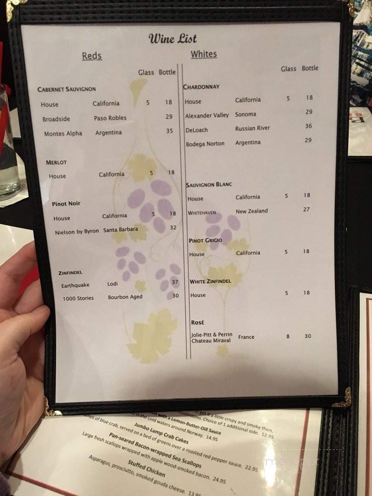 Buffalo Chophouse - Port Saint Lucie, FL menu_pic