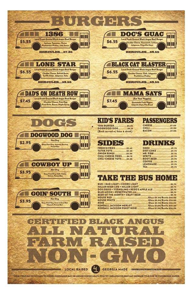Burger Bus - Ball Ground, GA menu_pic