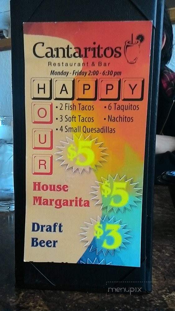 Cantaritos Restaurant & Bar - Fremont, CA menu_pic