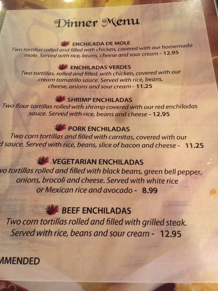 Cantaritos Restaurant & Bar - Fremont, CA menu_pic