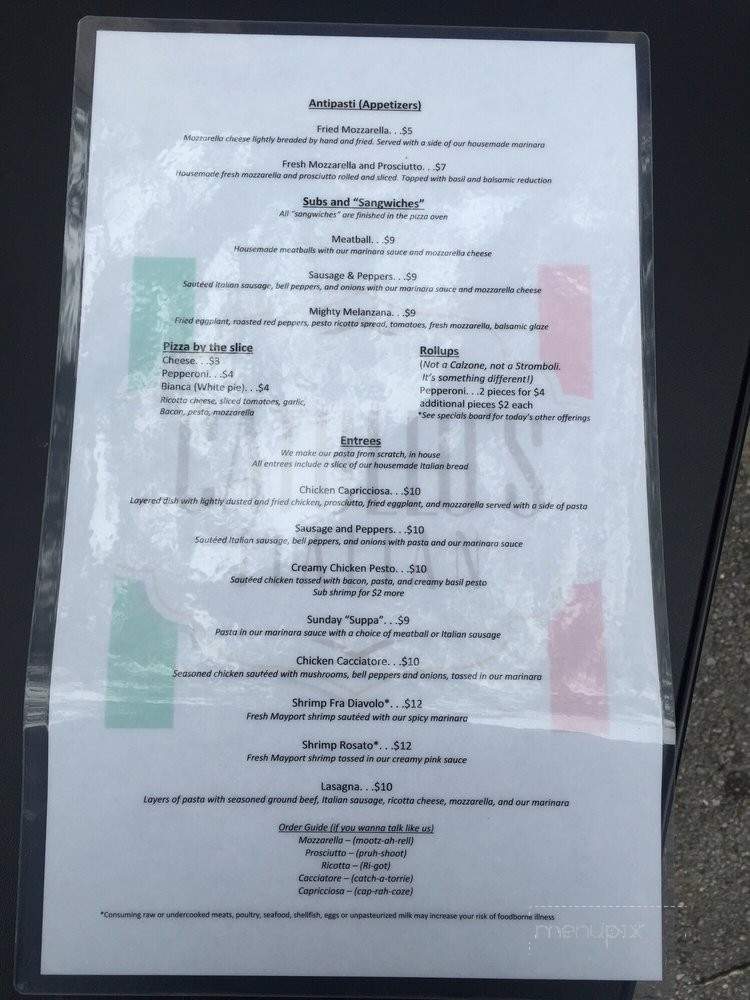 Catullo's Italian - Jacksonville, FL menu_pic
