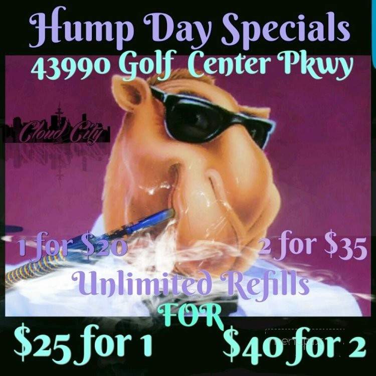 Cloud City Hookah Lounge - Indio, CA menu_pic
